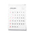 2024 Typeface Calendar「Kabel Medium」/壁掛け/D-BROS
